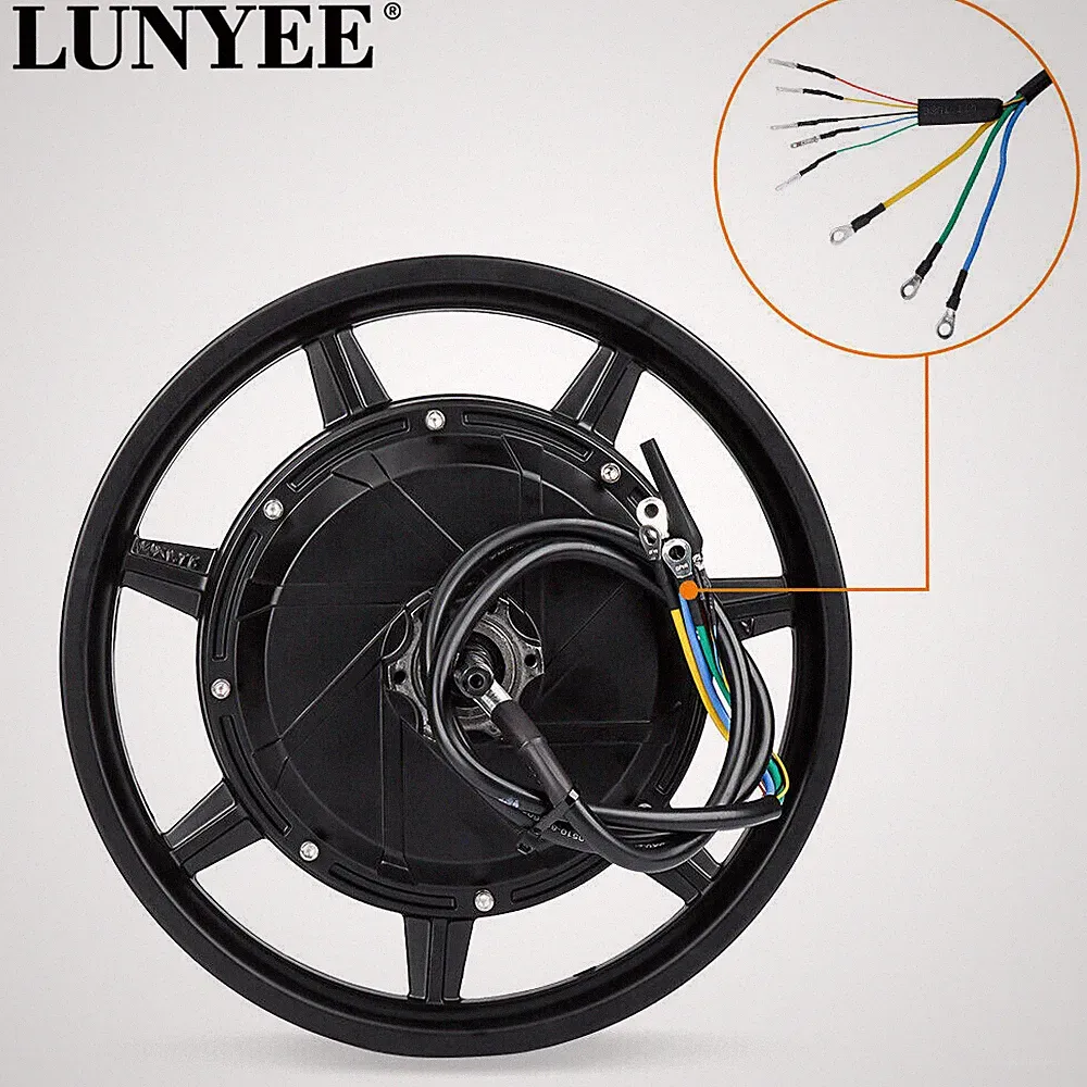 14 inch 36V-72v Electric Bicycle Motor Kit 1500W-3500W 120km/h Hub Motor