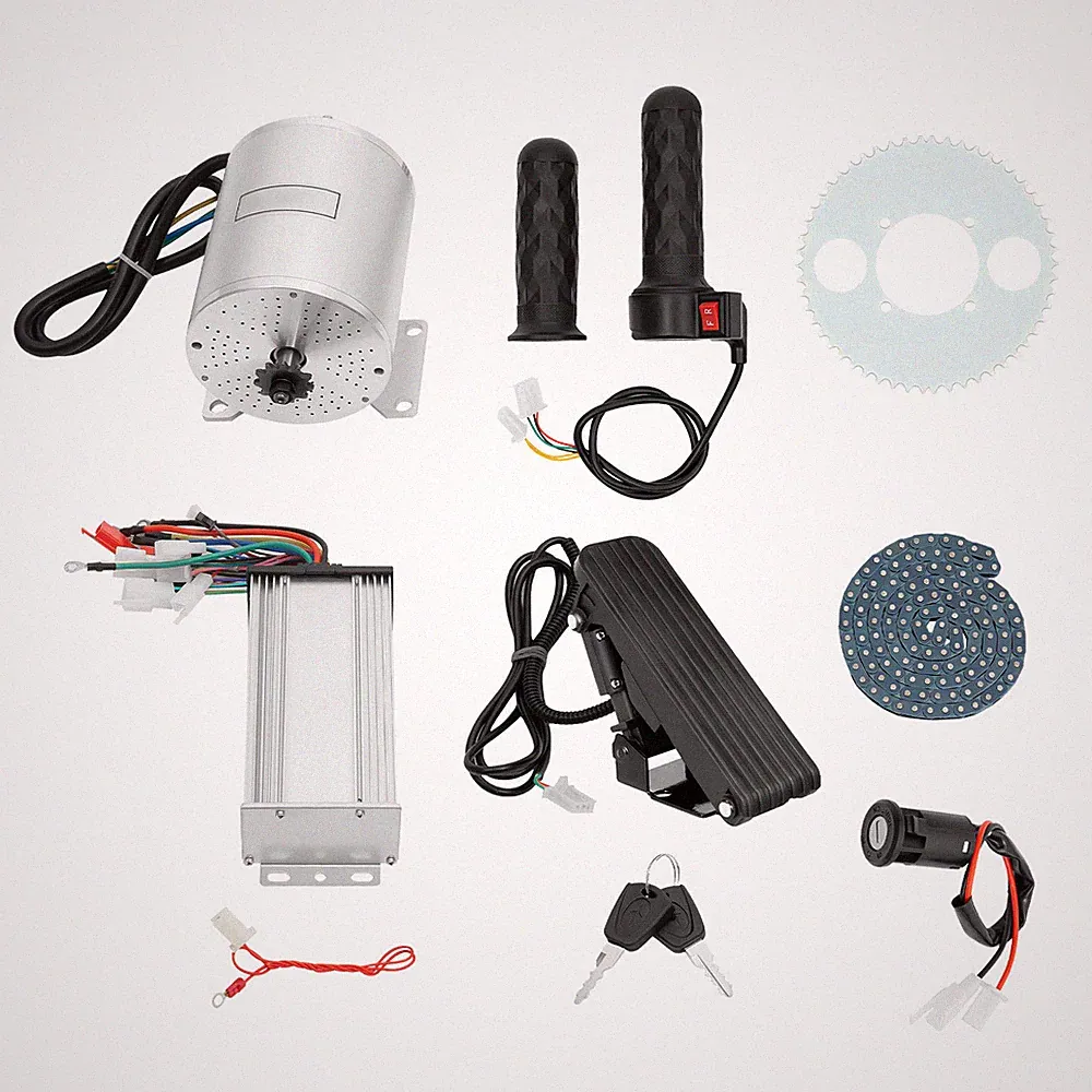 48-72V 3000W Brushless Motor Kit For Electric Bicycle E Bike Dirt Bike Razor