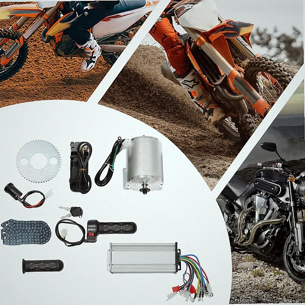48-72V Bicycle Modified Kit, 3KW Brushless Motor Kit, E-Bike Customisation Kit