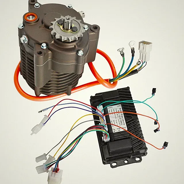 72V 1000W Brushless Speed Motor w/Controller for ATV Four Wheeler Tricycle Ebike